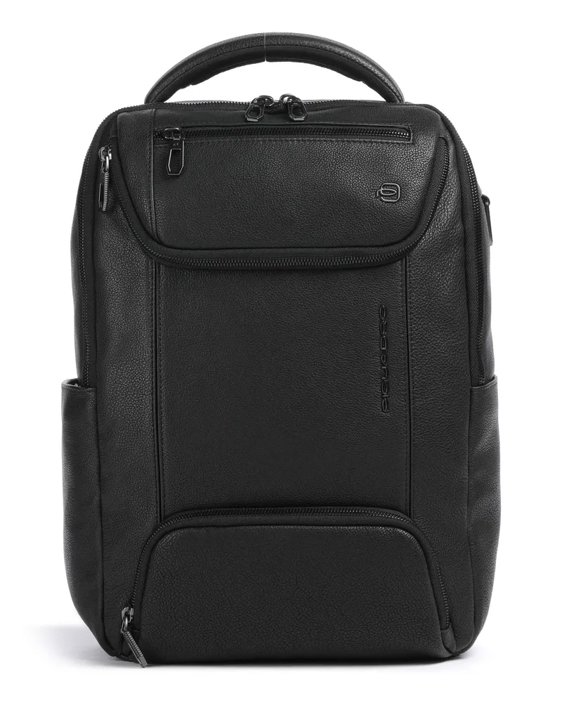 Piquadro Rucksack S134 in schwarz Schwarz