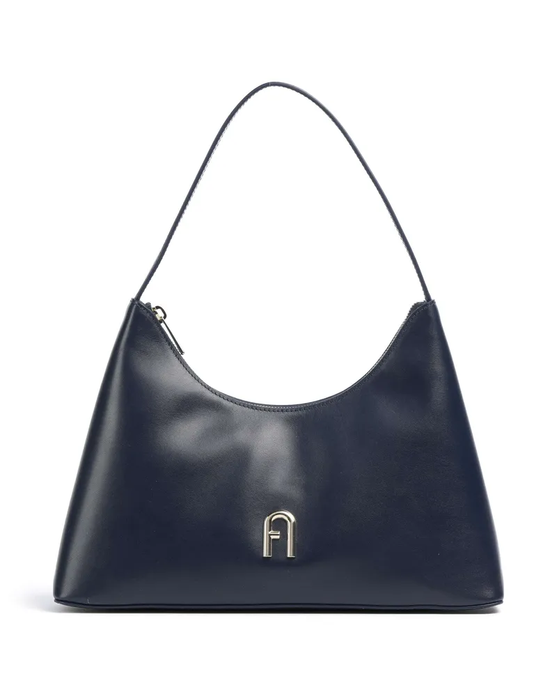 Furla Schultertasche Diamante S in blau Blau