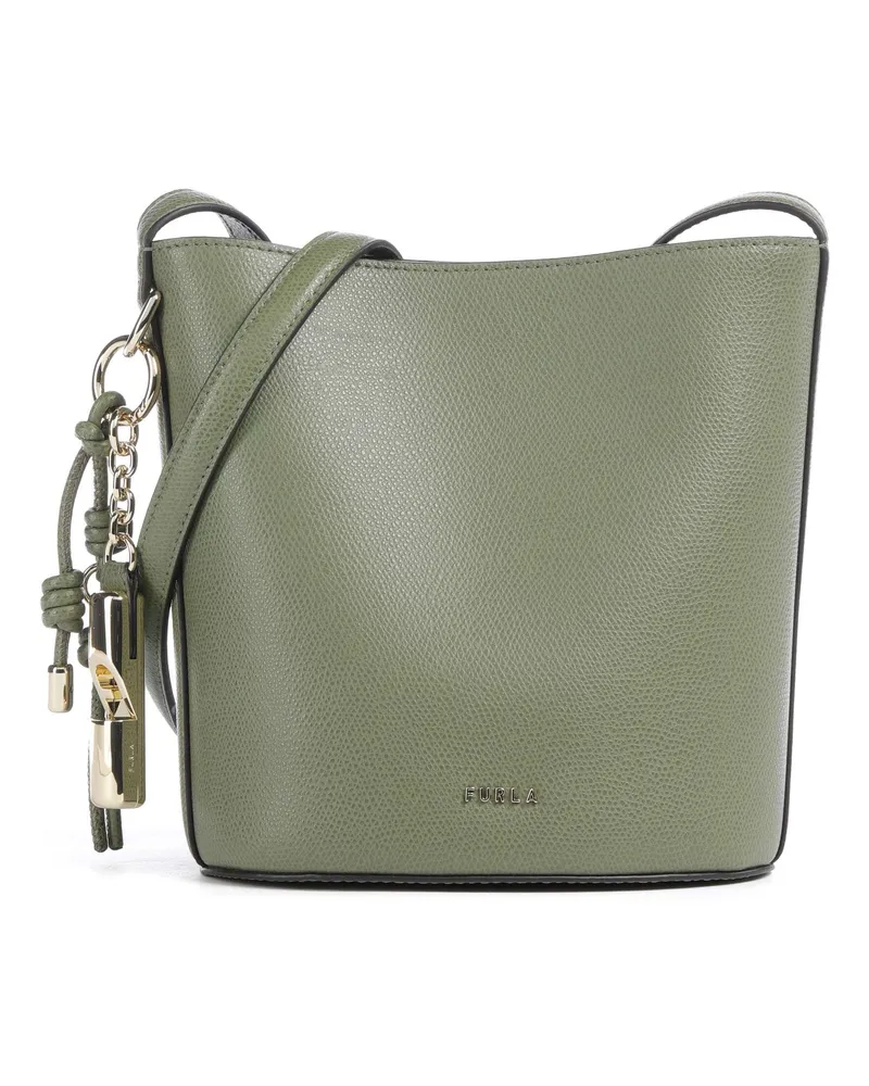 Furla Bucket bag Roxie Mini in oliv Oliv