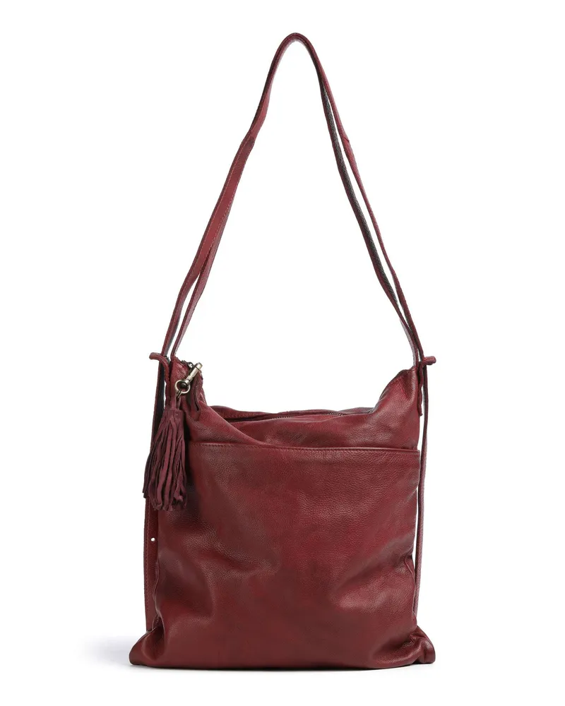 Taschendieb Wien Rucksack-Tasche Kohlmarkt 3 in rot Rot