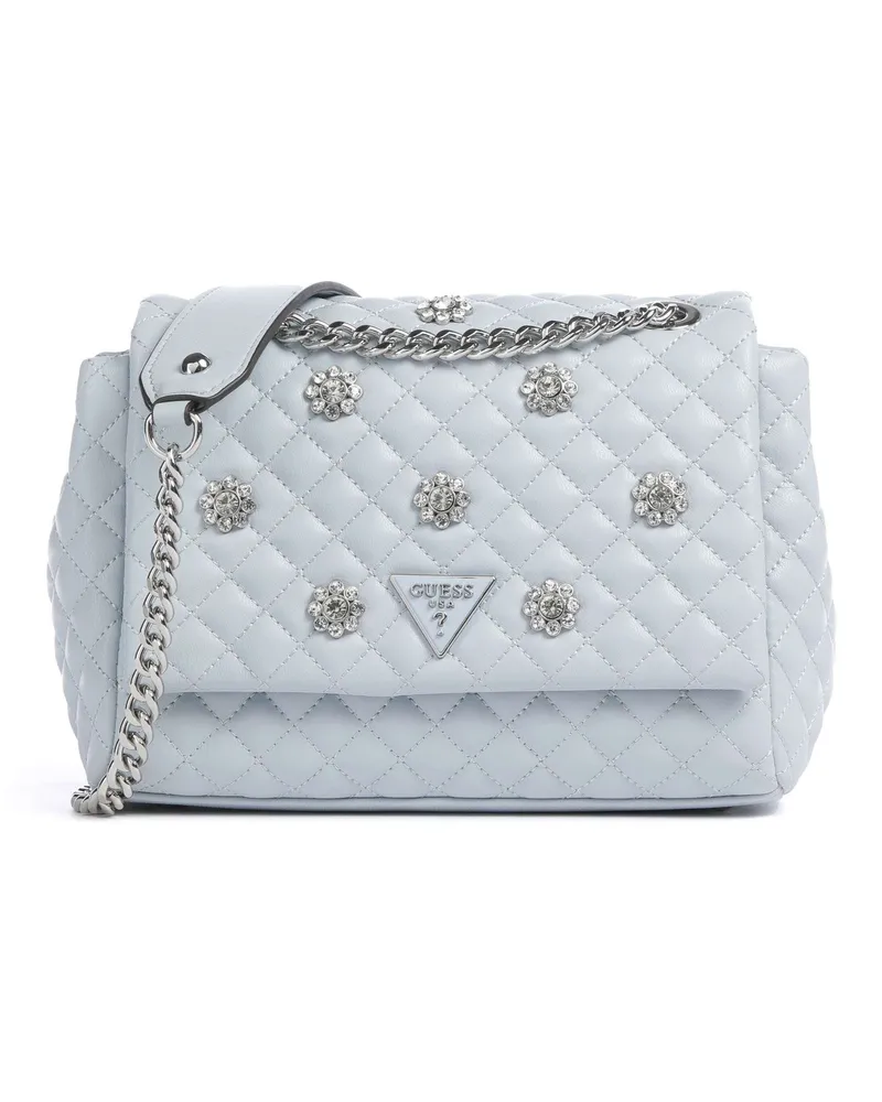 Guess Schultertasche Everlee in blau Blau
