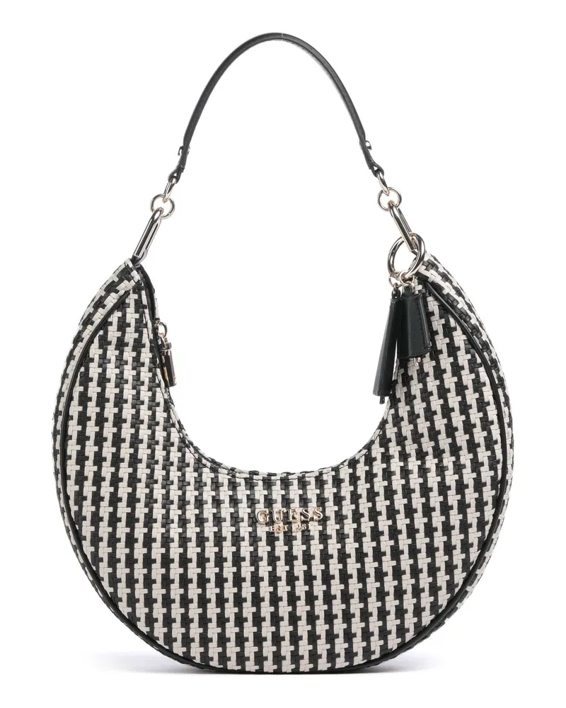 Guess Schultertasche Mirema in schwarz Schwarz