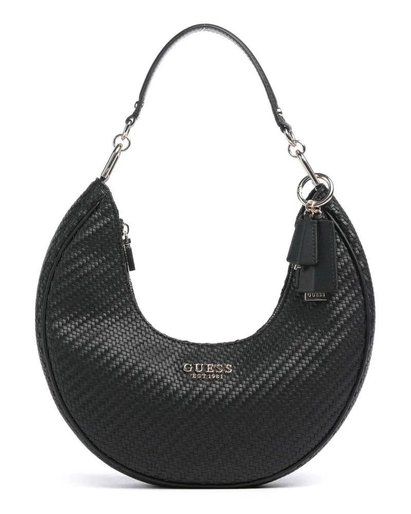 Guess Schultertasche Mirema in schwarz Schwarz