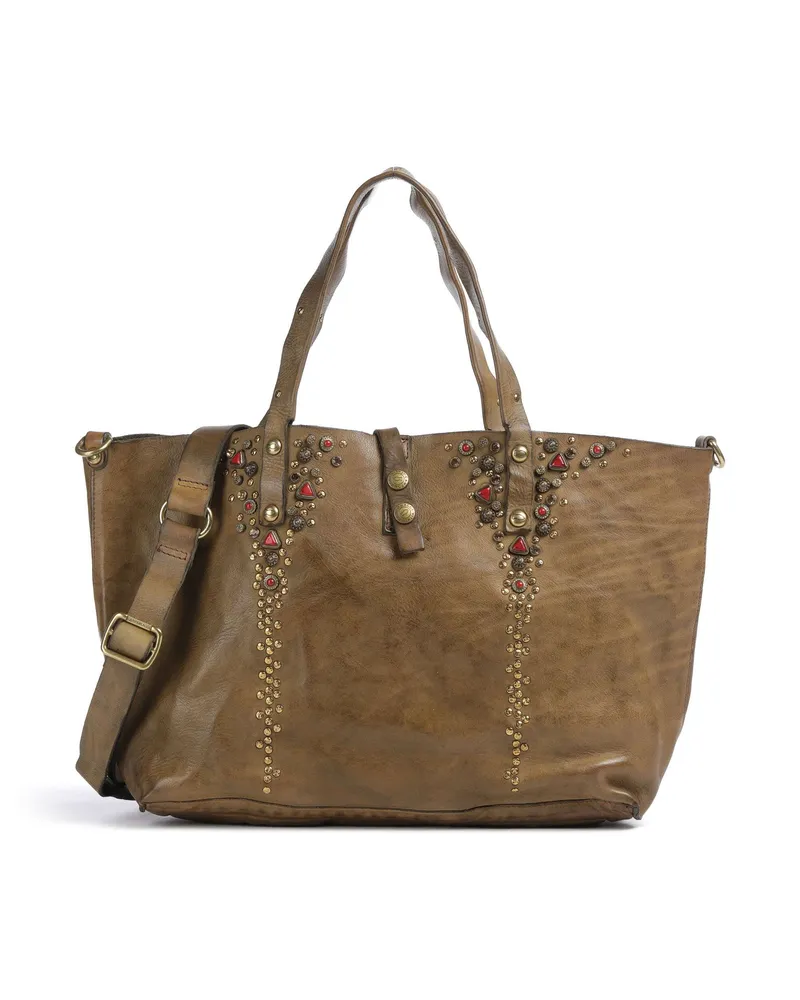 Campomaggi Shopper in oliv Oliv