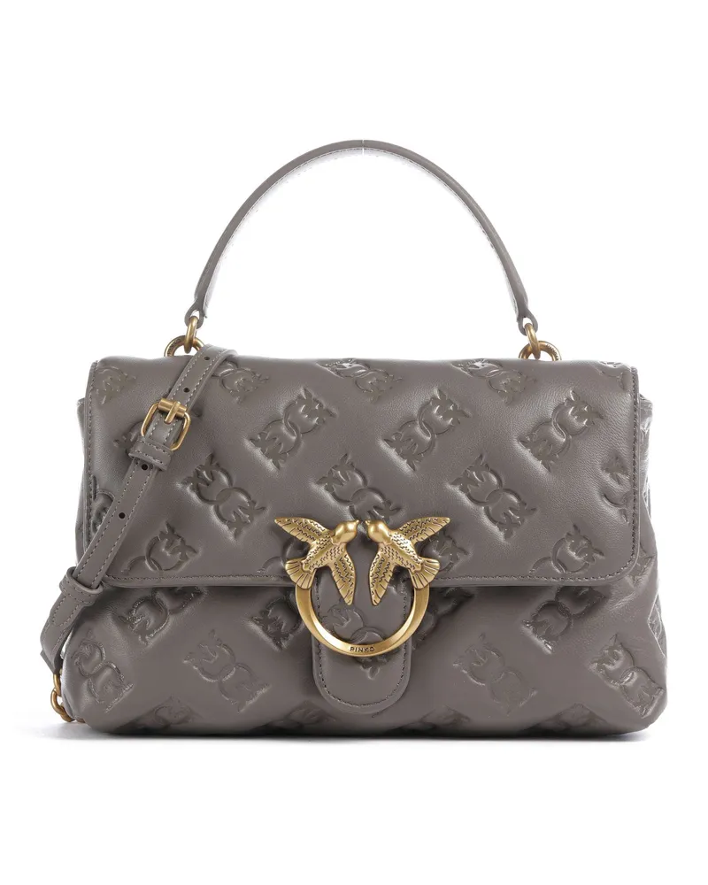 Pinko Handtasche Love Lady Puff Classic in grau Grau