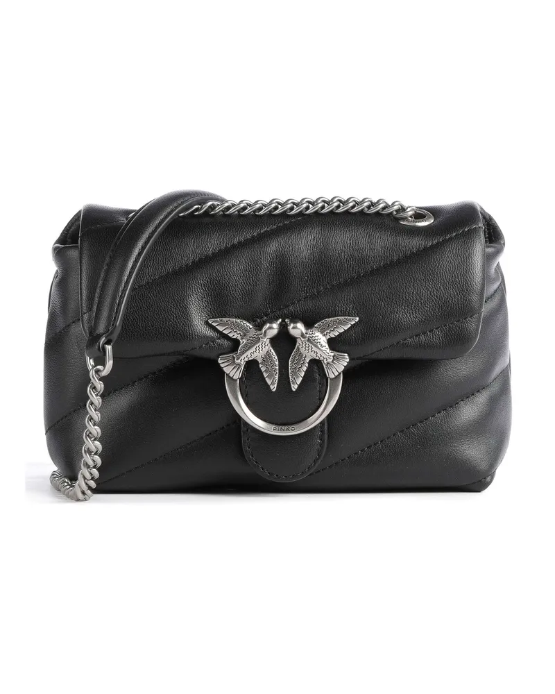 Pinko Schultertasche Love Puff Baby in schwarz Schwarz