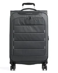 Travelite Skaii 4-Rollen Trolley dunkelgrau Grau