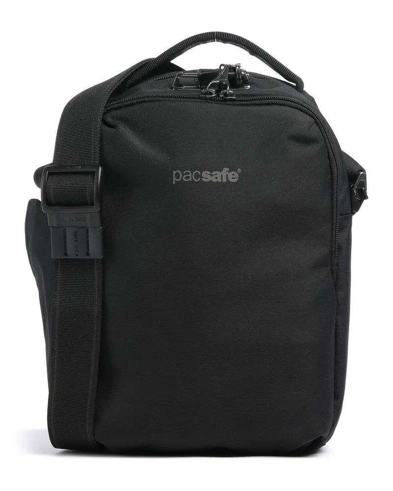 Pacsafe Umhängetasche V Tour in schwarz Schwarz