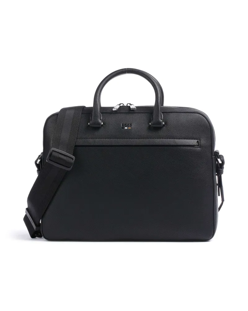 HUGO BOSS Aktentasche Ray in schwarz Schwarz