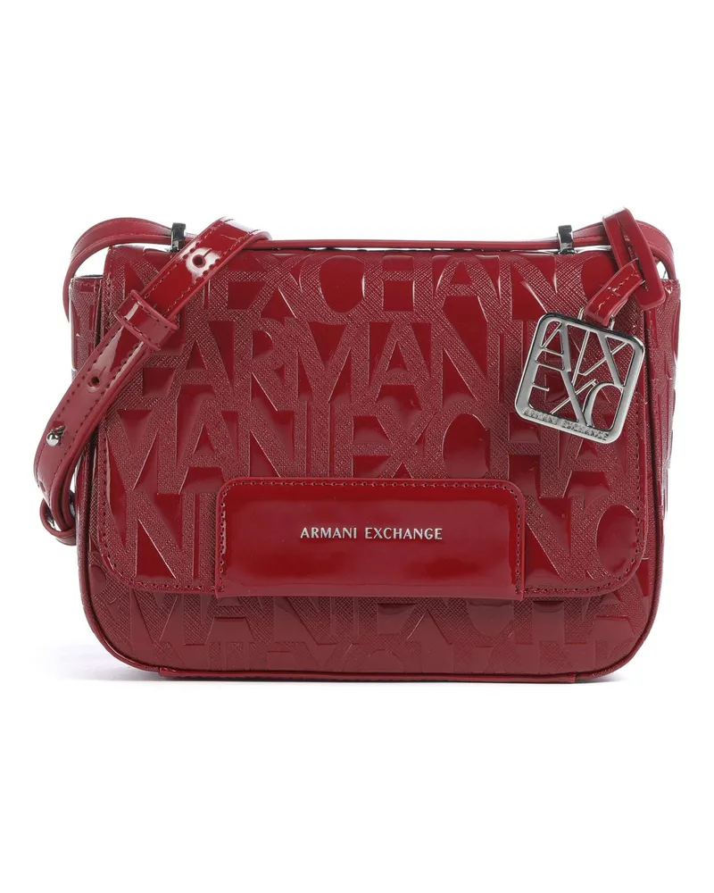 Armani Exchange Umhängetasche Liz Patent in rot Rot