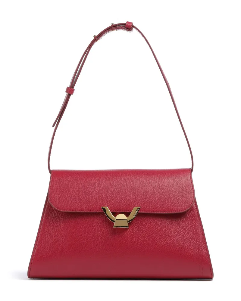 Coccinelle Schultertasche Dew in rot Rot