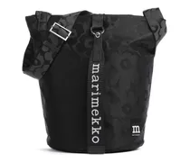 Beuteltasche Unikko All Day in schwarz