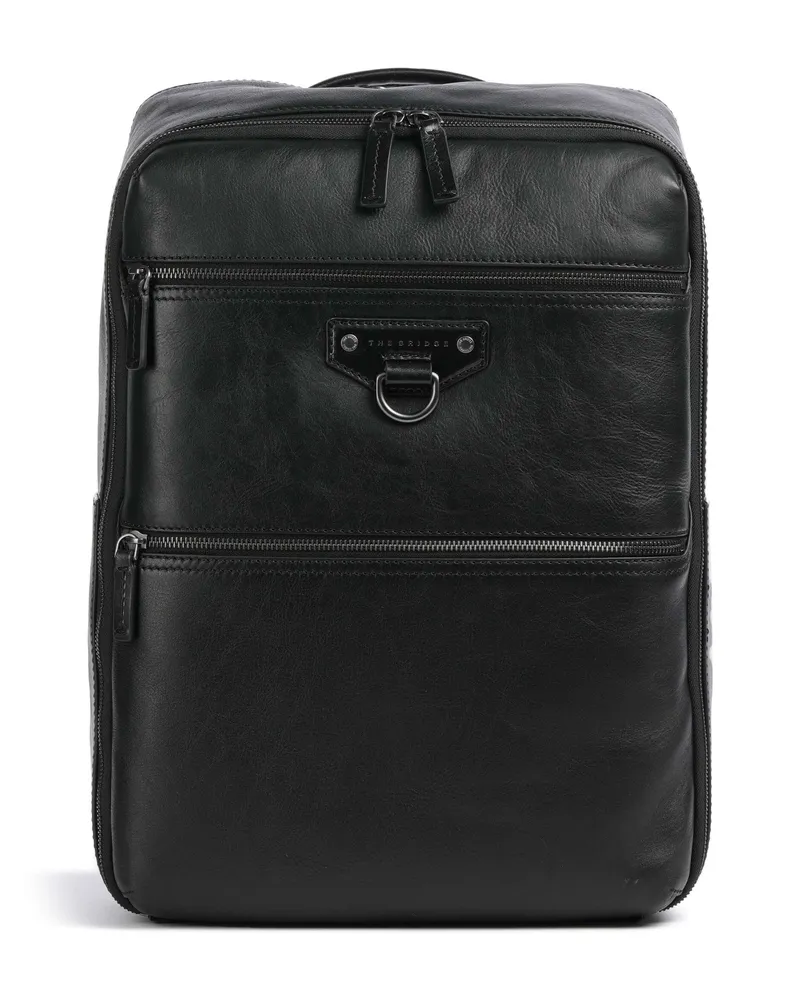 The Bridge Reiserucksack Iacopo in schwarz Schwarz