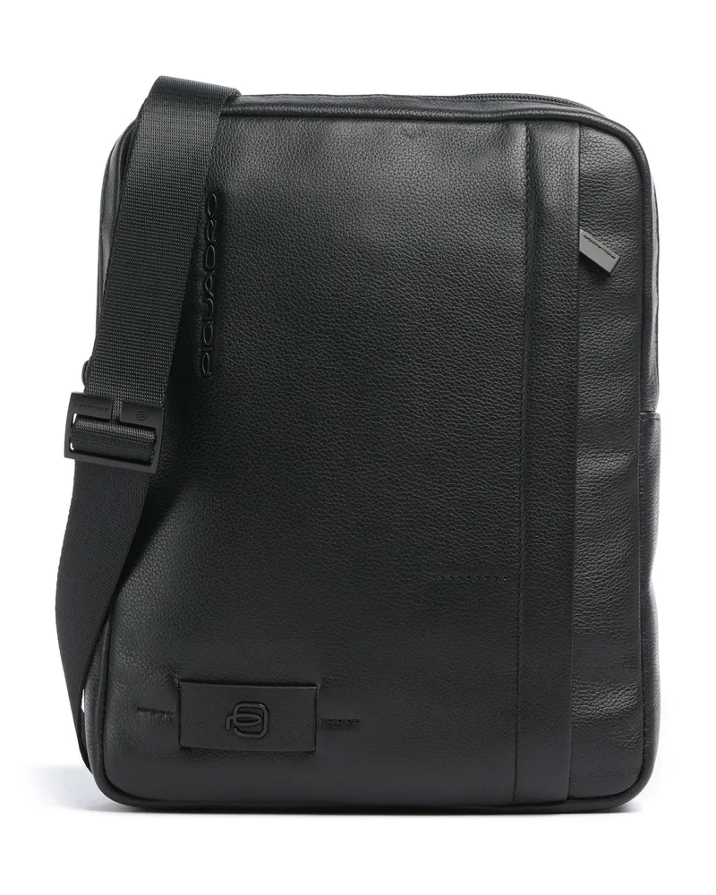 Piquadro Umhängetasche W137 in schwarz Schwarz