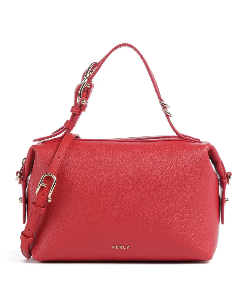 Furla Handtasche Double Mini in rot Rot