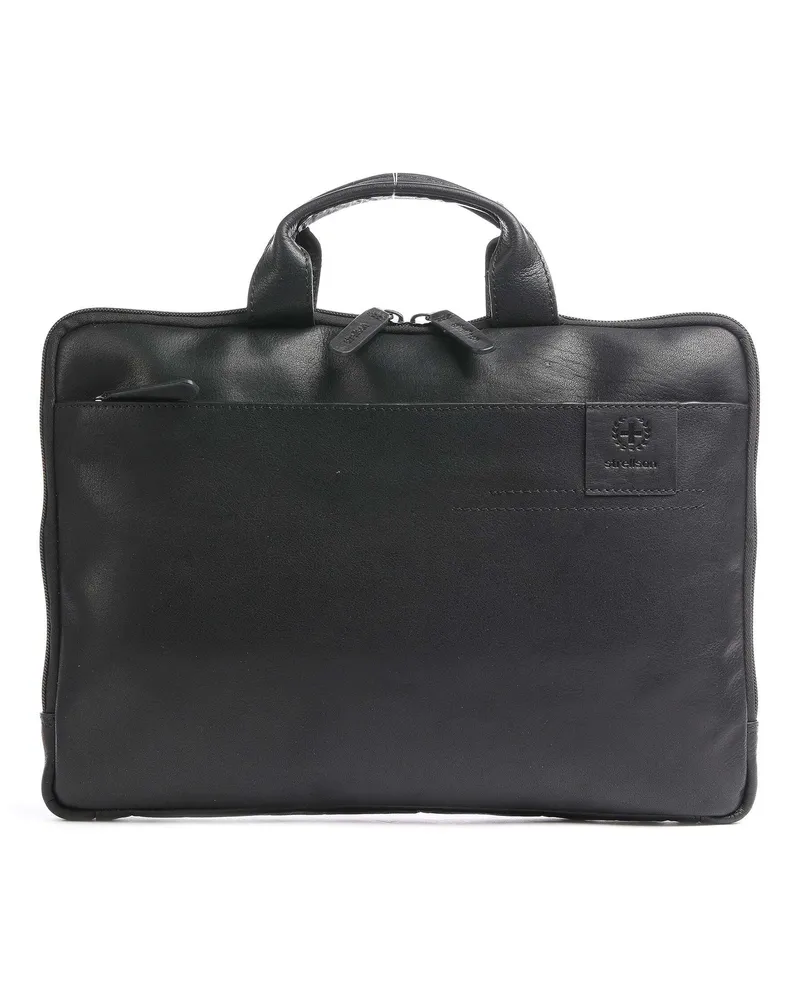 Strellson Aktentasche Hyde Park in schwarz Schwarz