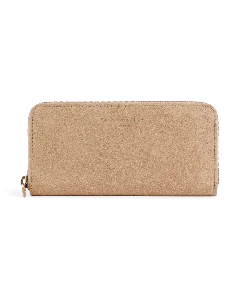 Liebeskind Geldbörse Gigi Suede L RFID in beige Beige