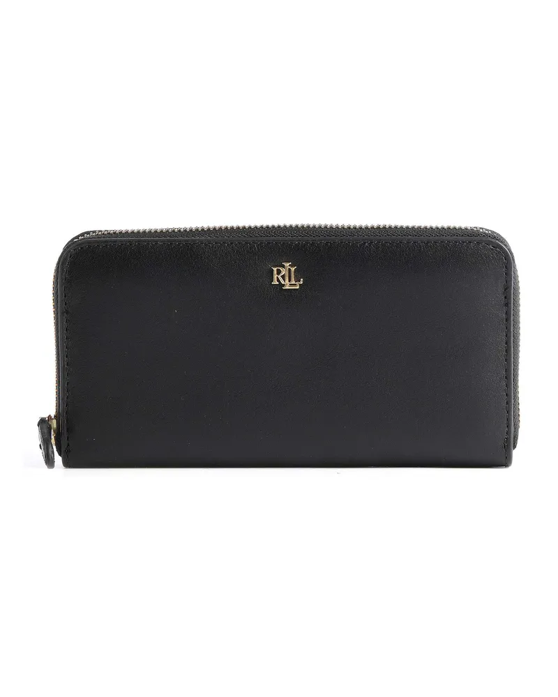 Ralph Lauren Geldbörse Large in schwarz Schwarz