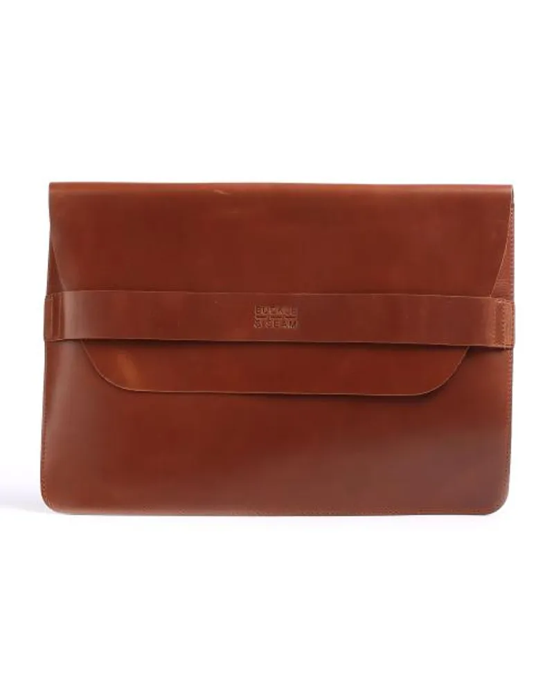 Buckle & Seam Terra Laptophülle cognac Braun