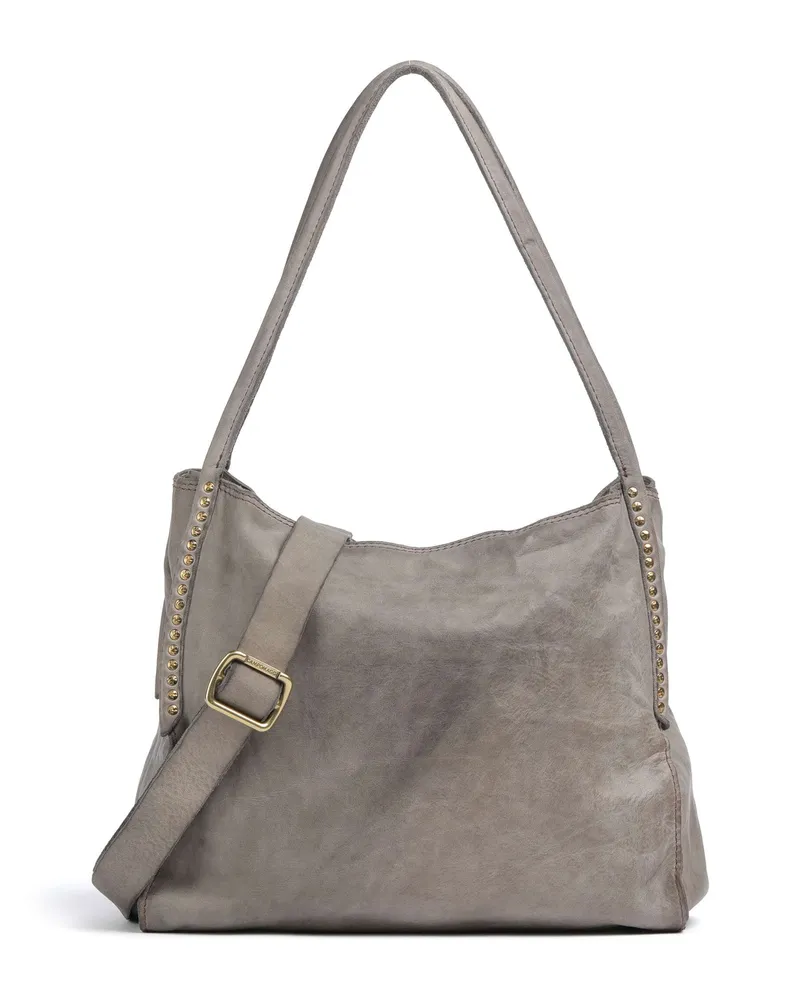 Campomaggi Beuteltasche in grau Grau