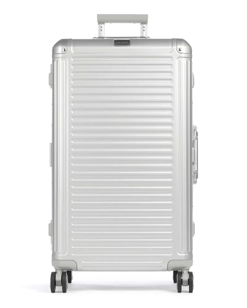 Travelite 4-Rollen Trolley Next in silber Silber