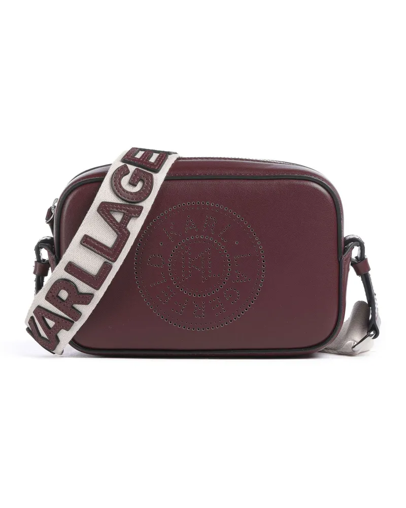 Karl Lagerfeld Umhängetasche K/Circle in rot Rot