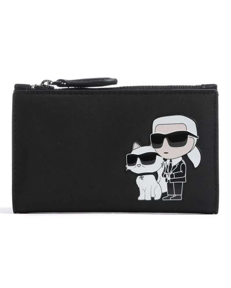 Karl Lagerfeld Ikonik 2.0 Geldbörse schwarz Schwarz