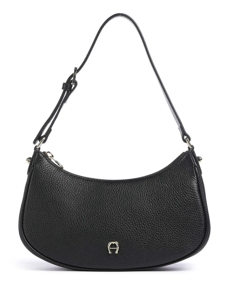 Aigner Schultertasche Diadora XS in schwarz Schwarz