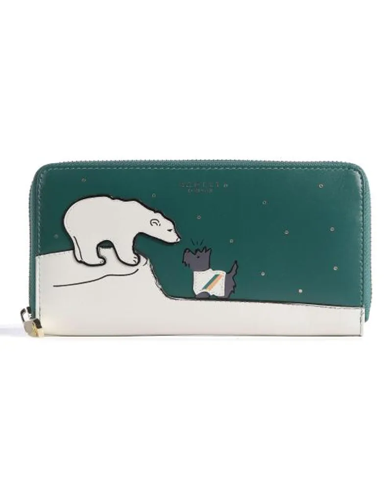 Radley London Bear With Me Geldbörse dunkelgrün Grün