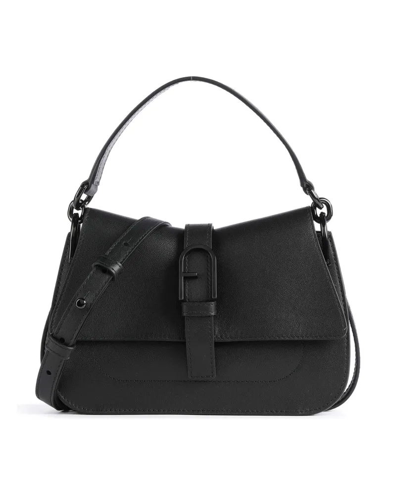 Furla Handtasche Flow Mini in schwarz Schwarz