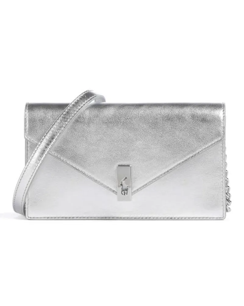 Ralph Lauren ID Collection Umhängetasche silber Silber