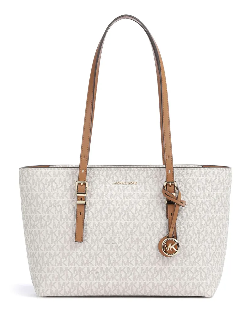 Michael Kors Shopper Quinn Medium in elfenbein Beige