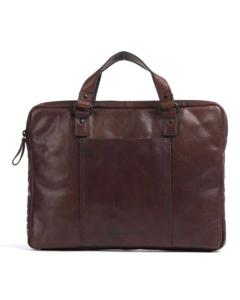 Spikes & Sparrow Bronco Laptoptasche cognac Braun