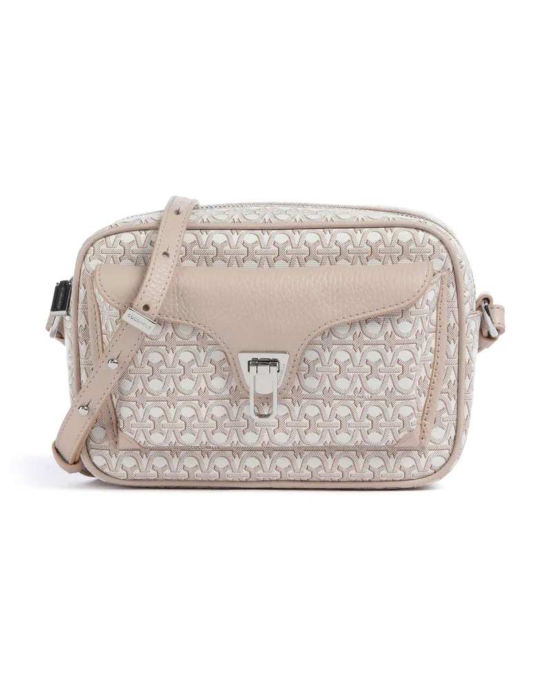 Coccinelle Umhängetasche Beat Monogram in weiß Weiß