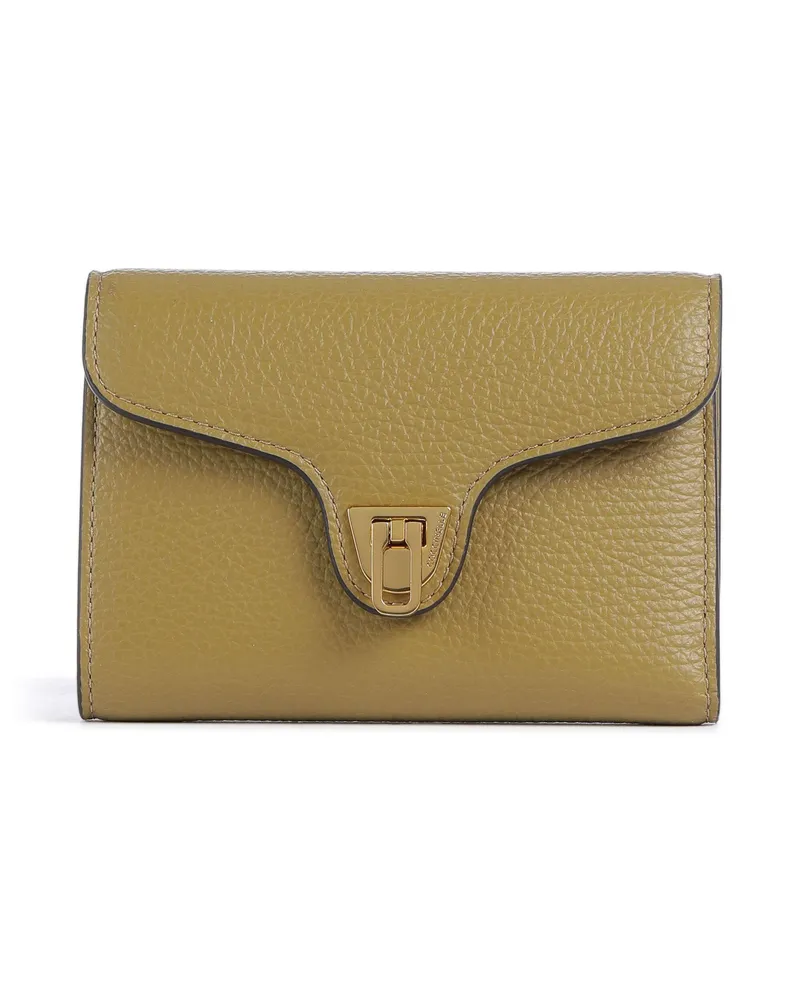 Coccinelle Geldbörse Beat Soft RFID in oliv Oliv