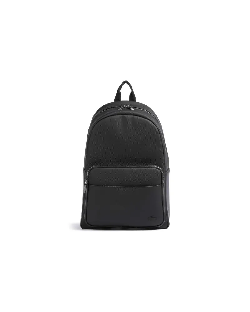 Lacoste Mens Classic Rucksack schwarz Schwarz