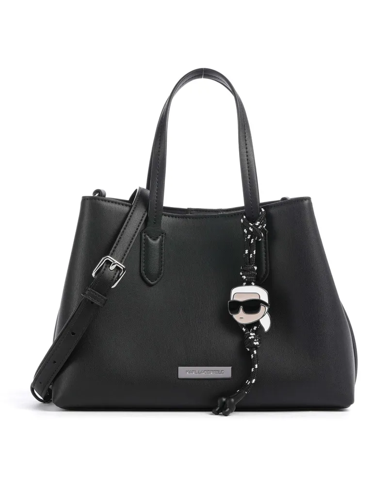 Karl Lagerfeld Handtasche Ikon Small in schwarz Schwarz