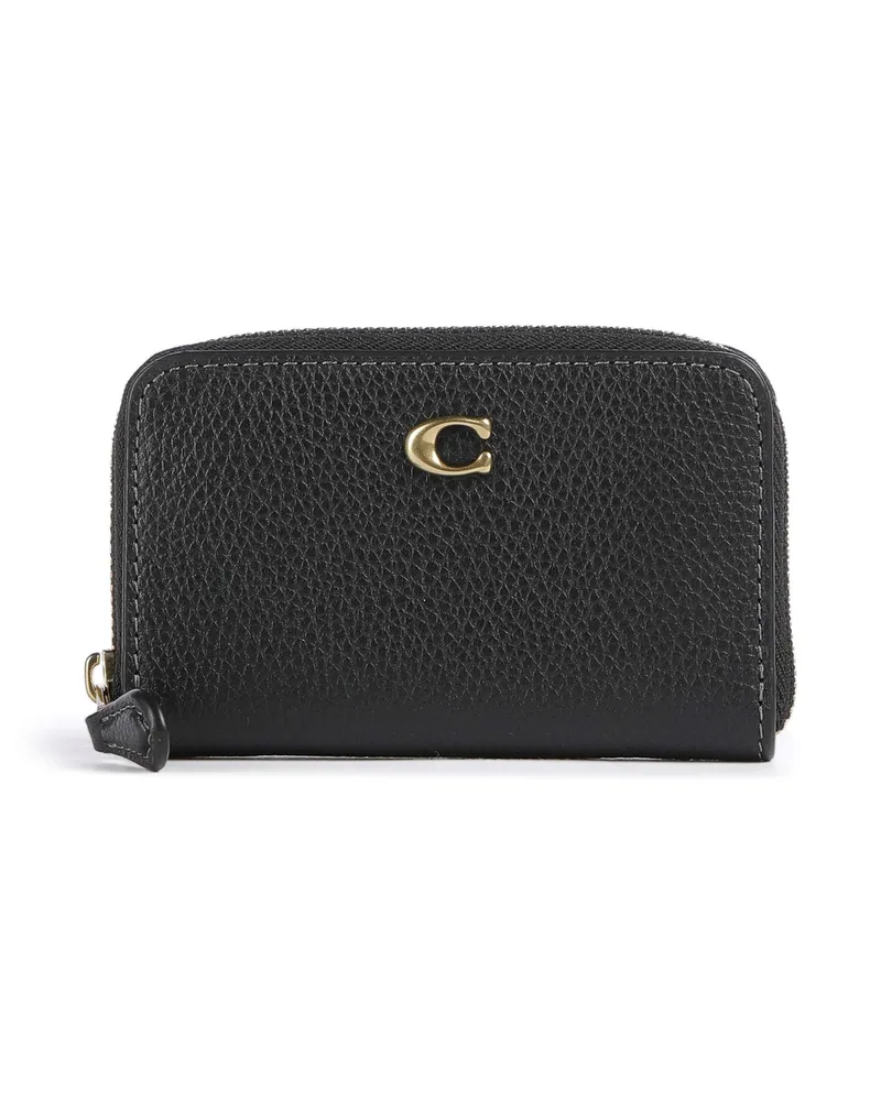 Coach Kreditkartenetui Essential in schwarz Schwarz