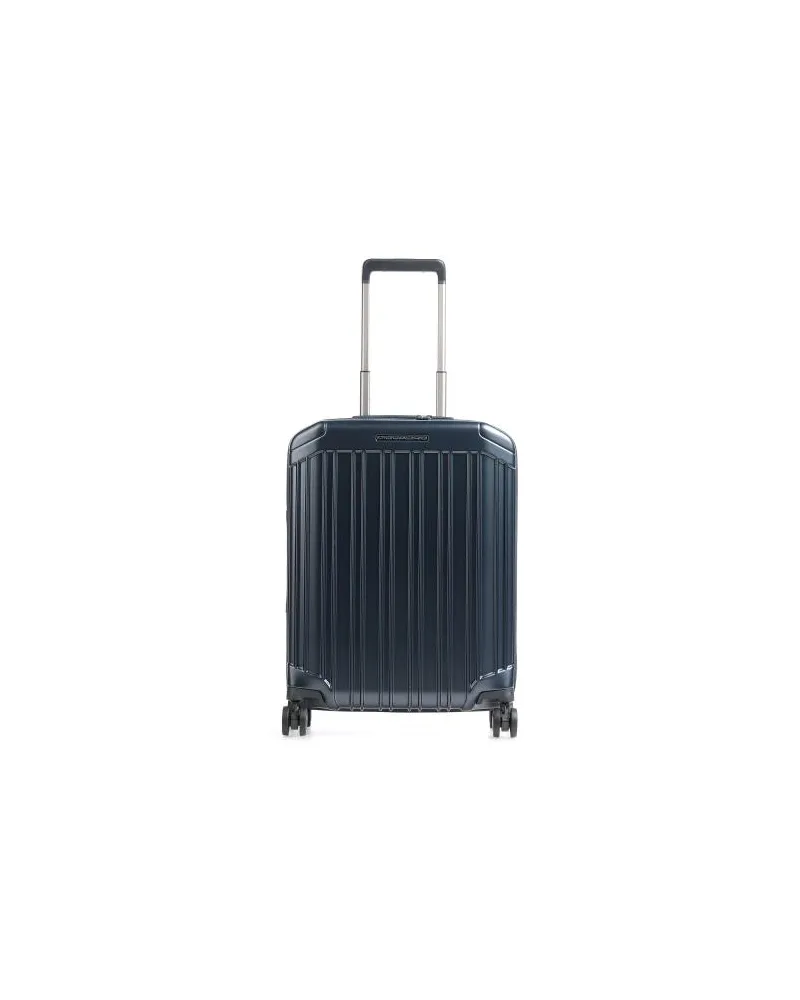 Piquadro PQ Light 4-Rollen Trolley navy Blau