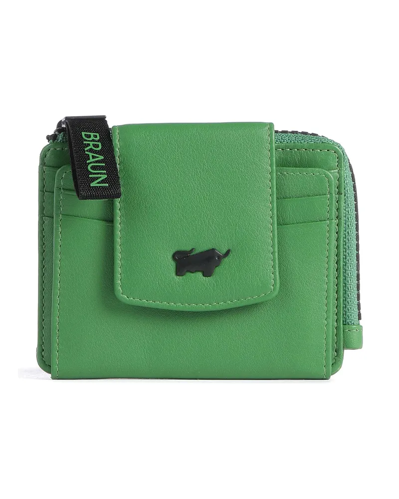 Braun Büffel Kreditkartenetui Capri in grün Grün