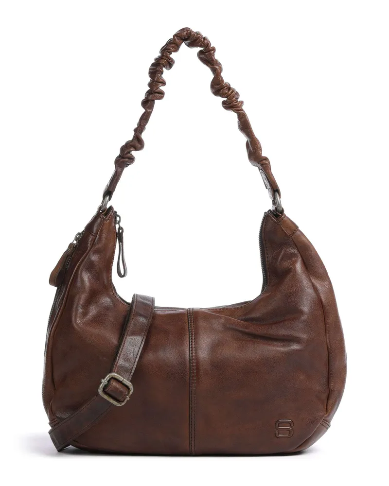 Spikes & Sparrow Schultertasche Apache Harli in braun Braun