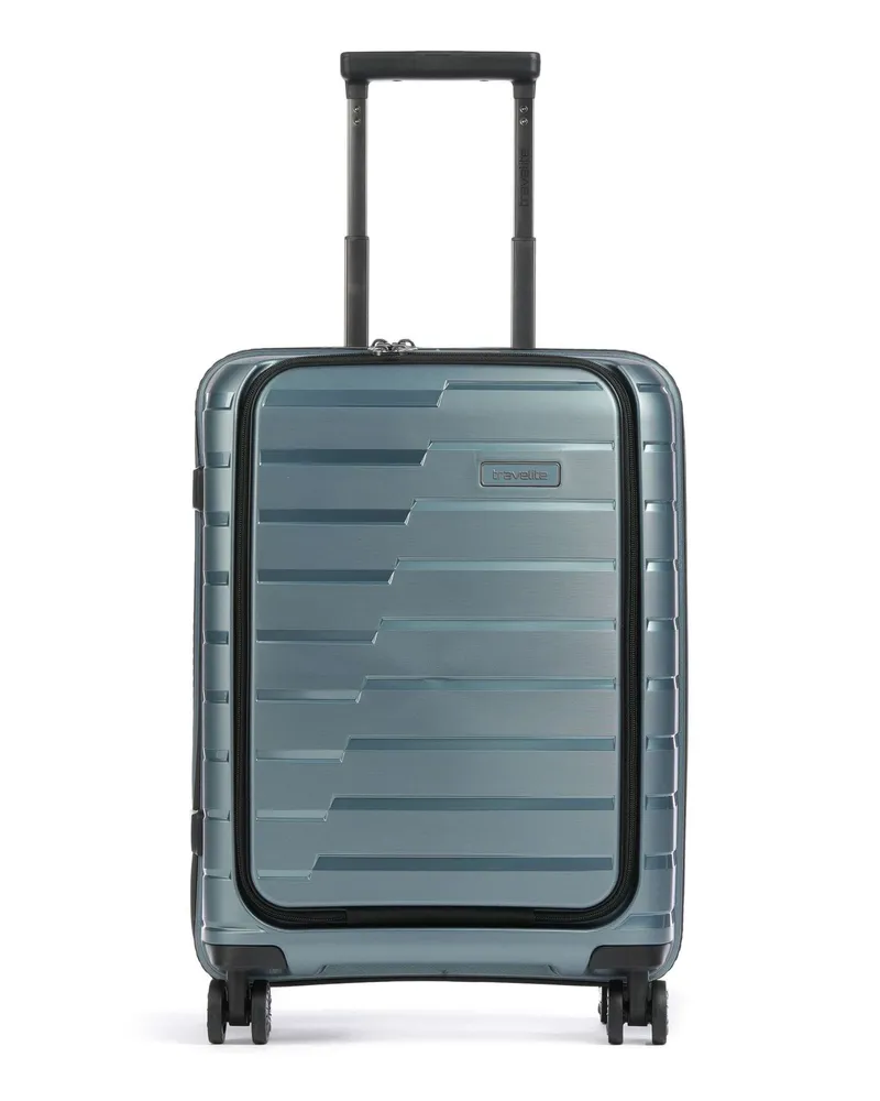 Travelite 4-Rollen Trolley Air Base in blau Blau