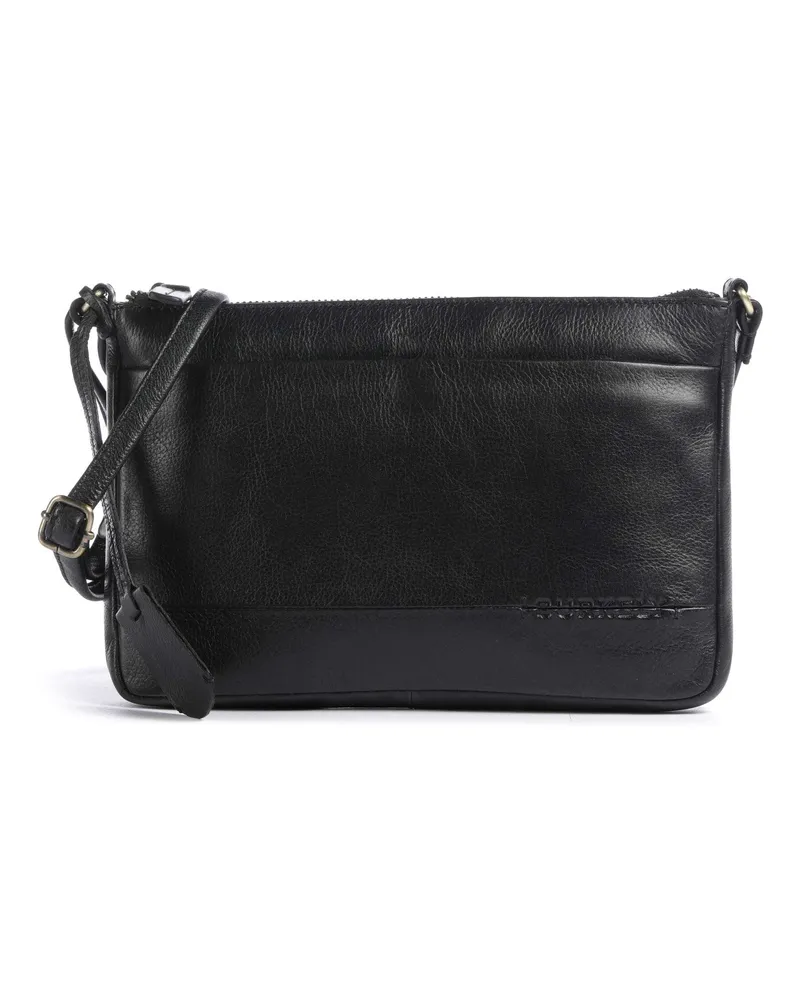 Burkely Umhängetasche Natural Norah in schwarz Schwarz
