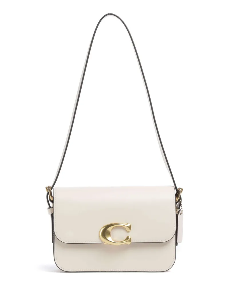 Coach Schultertasche Sage in elfenbein Beige
