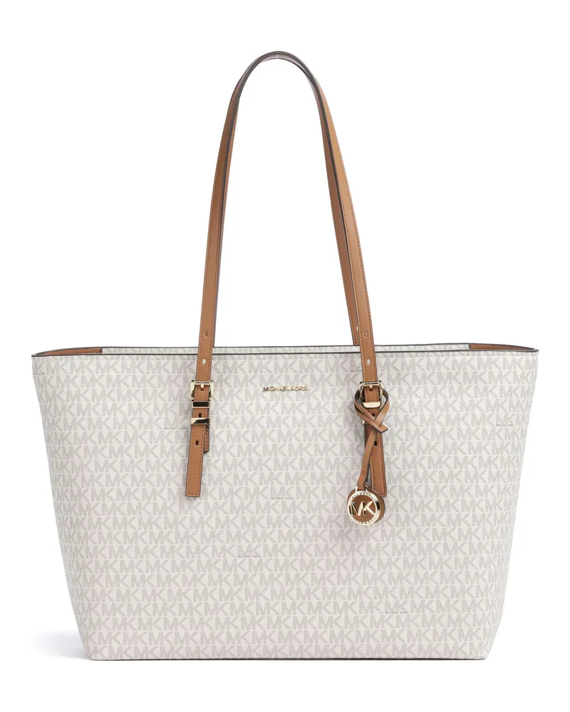 Michael Kors Shopper Quinn Large in elfenbein Beige