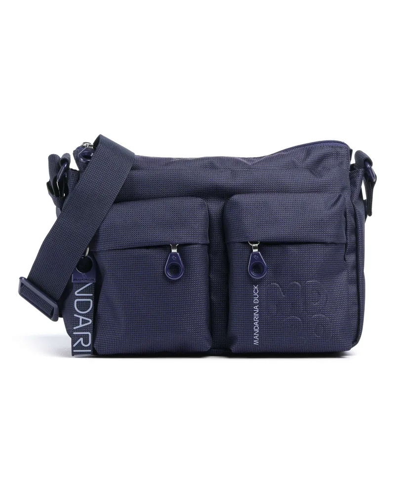 Mandarina Duck Schultertasche MD20 in blau Blau