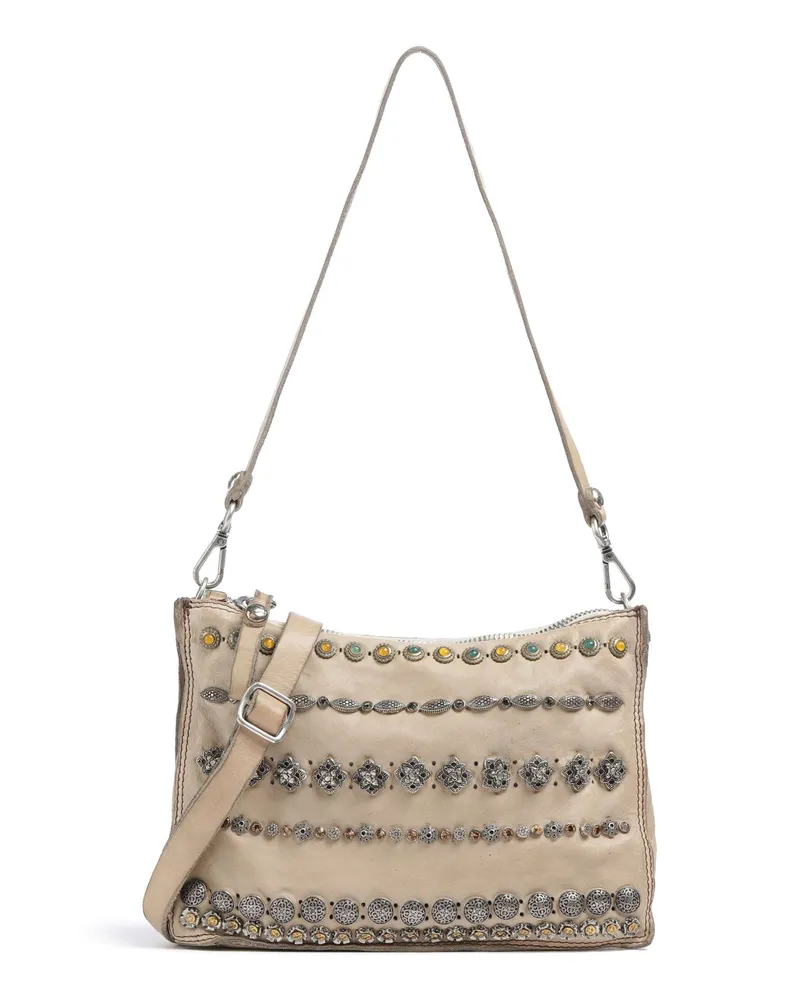 Campomaggi Schultertasche in beige Beige