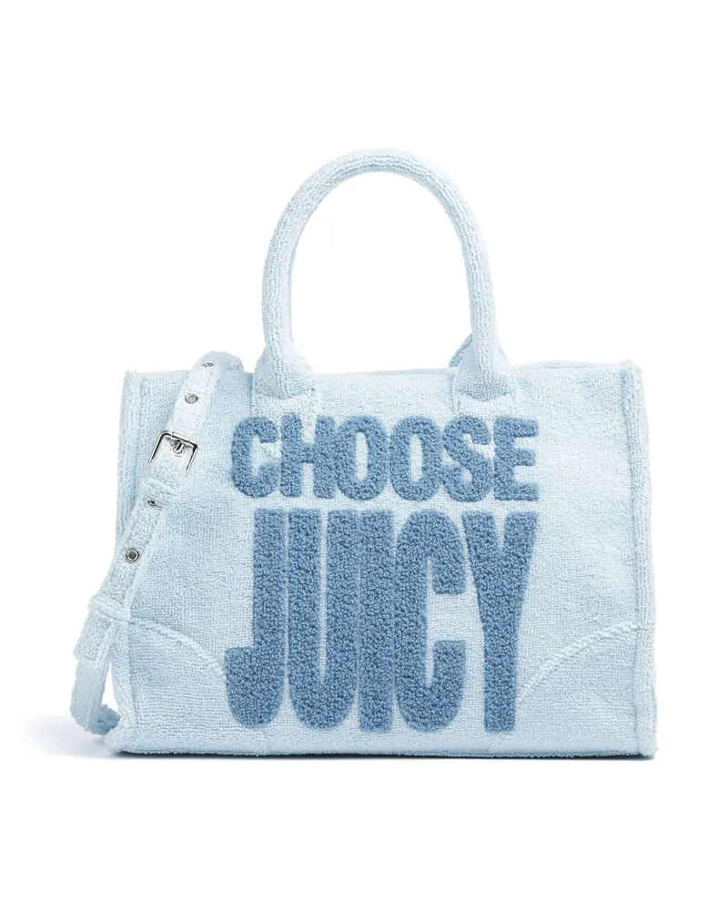 Juicy Couture Handtasche Iris Toweling M in blau Blau