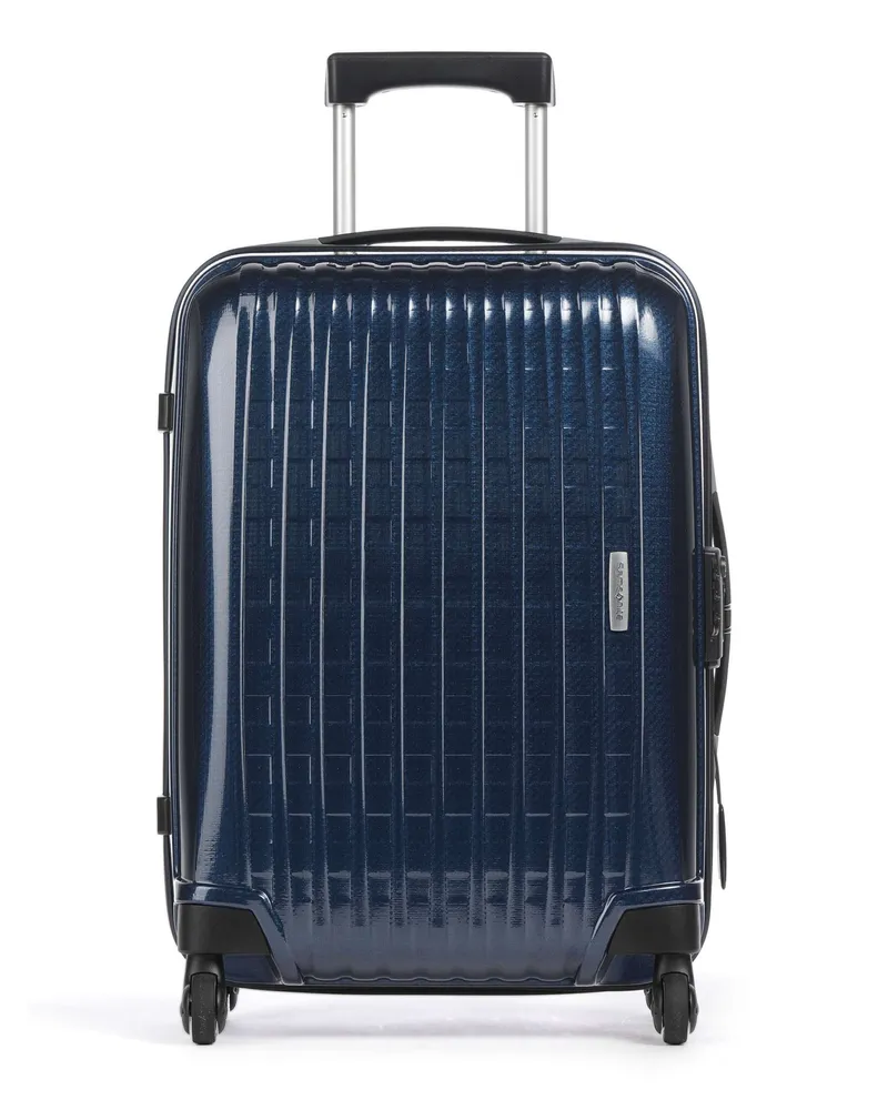 Samsonite 4-Rollen Trolley Chronolite in blau Blau
