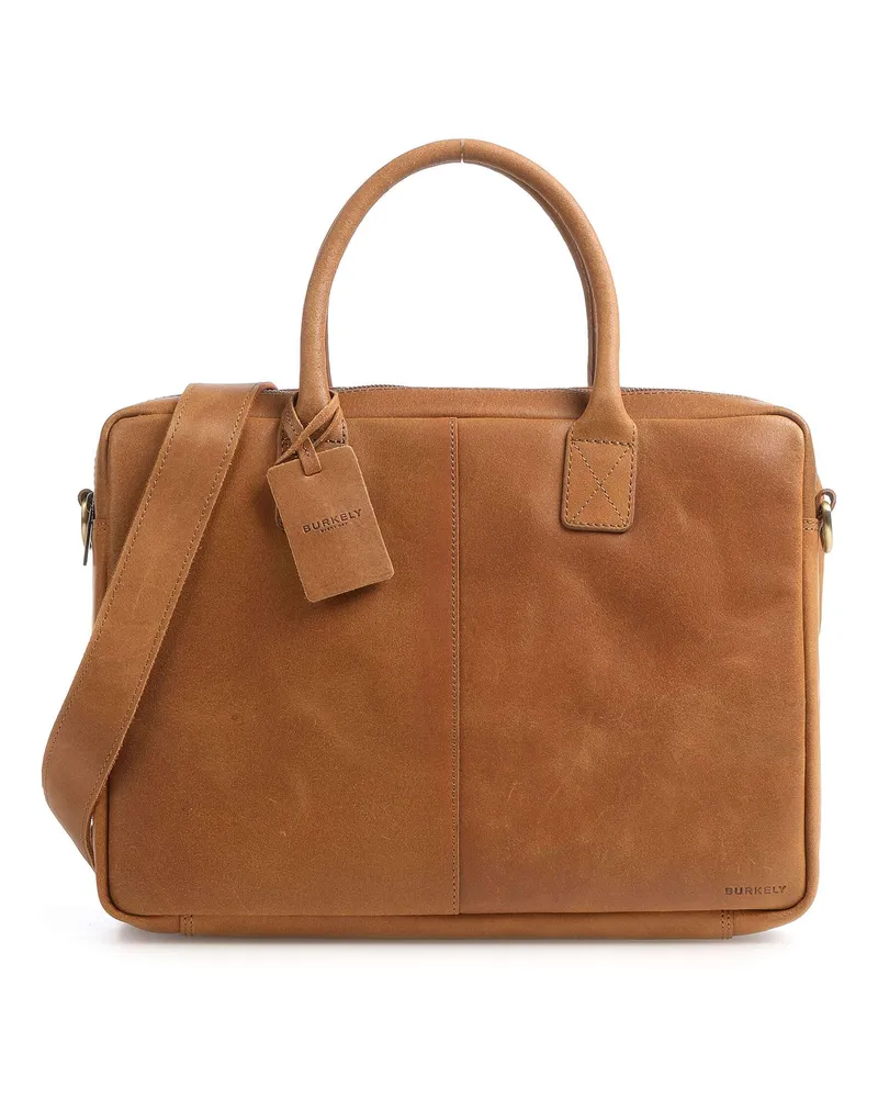 Burkely Aktentasche Vintage Taylor Worker in braun Braun